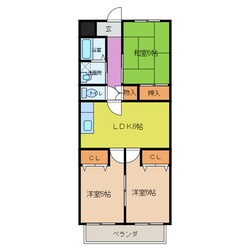 甚目寺駅 徒歩34分 4階の物件間取画像